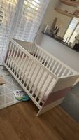 Babybett weiss rosa