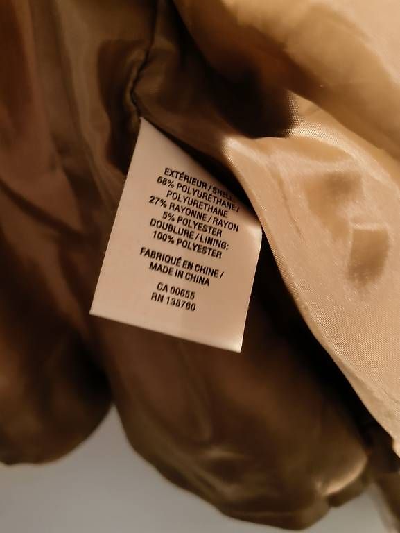 Giacche: Lederjacke Imitat hellbraun Gr. XL – Usato da Nänikon venduto da Manta87 1