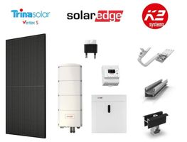 SolarEdge  10 kWp Komplettanlage mit Speicher