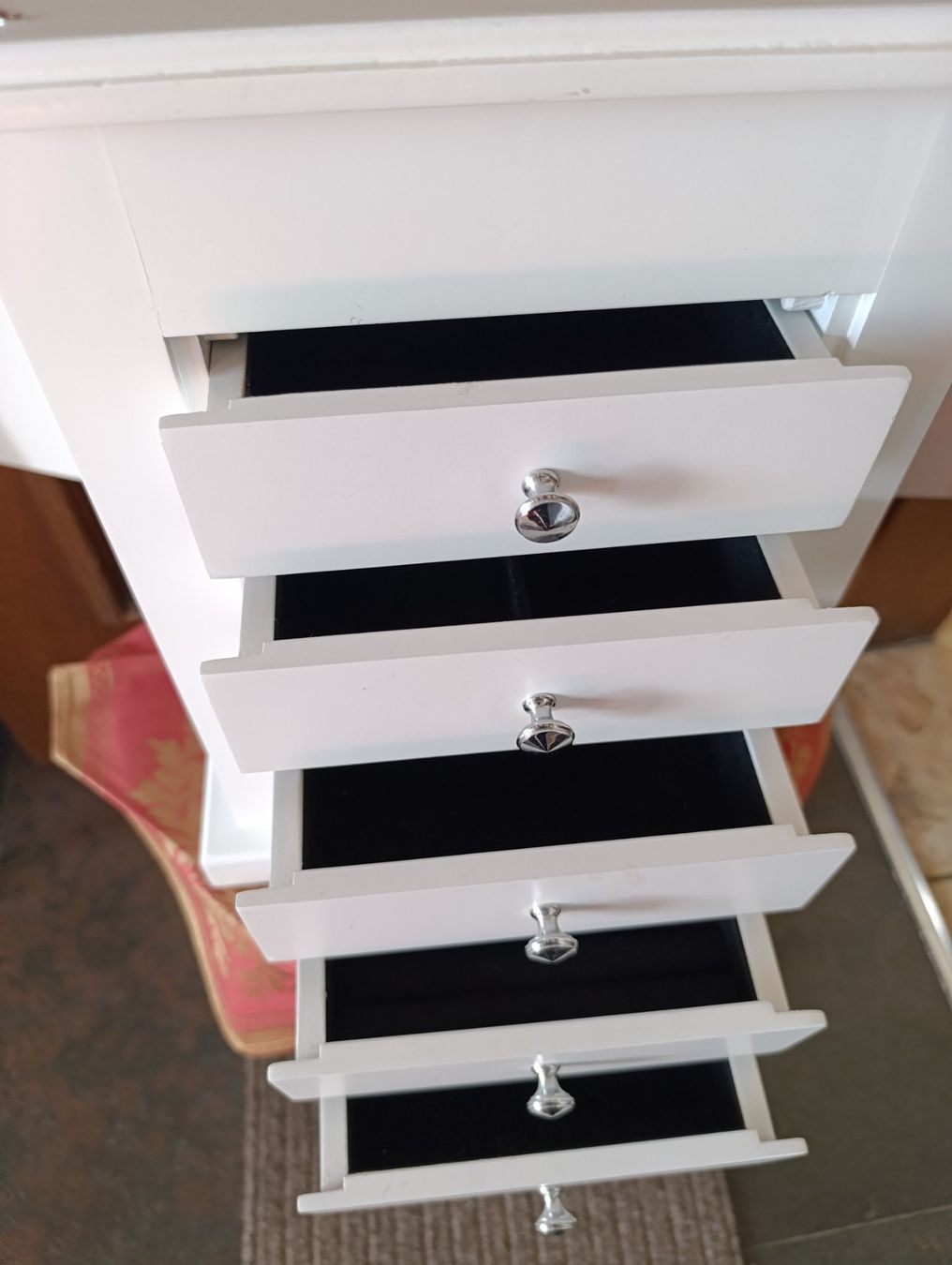 Altro in Decorazioni & Accessori: Schmuckkasten mit Spiegel mit 6 Ebene – Usato da Rüthi (Rheintal) venduto da marycsipet 2