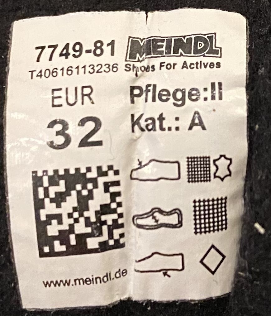 Meindl Scarpe per ragazze: Meindl Mädchen Winterschuhe Gr 32 – Usato da Birrwil venduto da Bendegriz 4