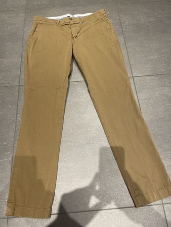 Herren Lacoste Chino Hose Beige Gr. FR48