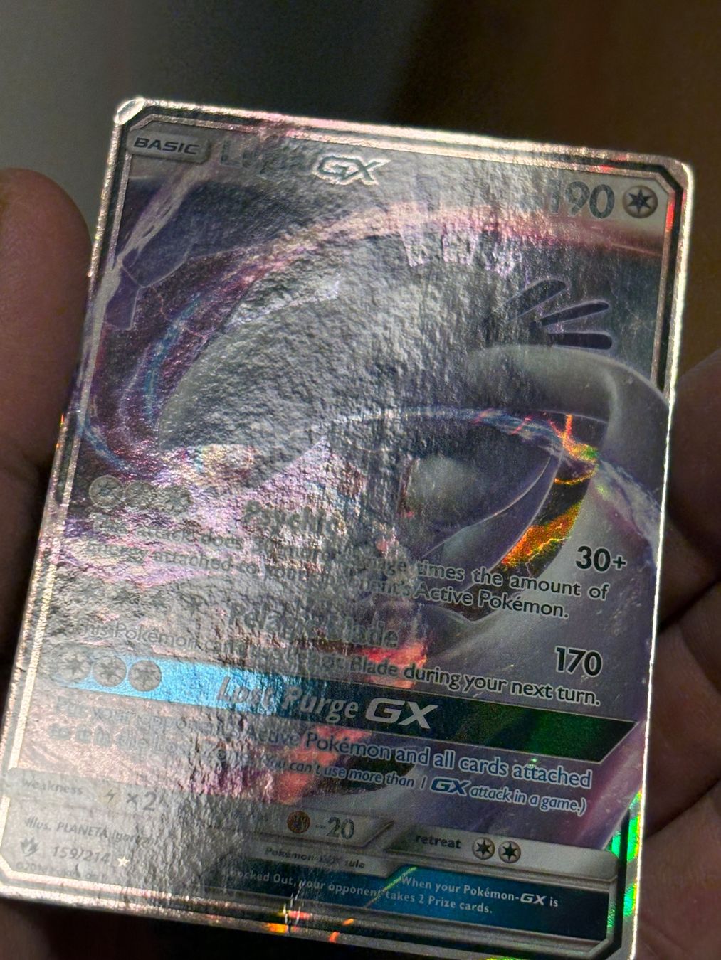 Pokémon Carte collezionabili: Lugia GX (LOT 159) - ENG – Usato da Seewen SZ venduto da Pokeace93 2