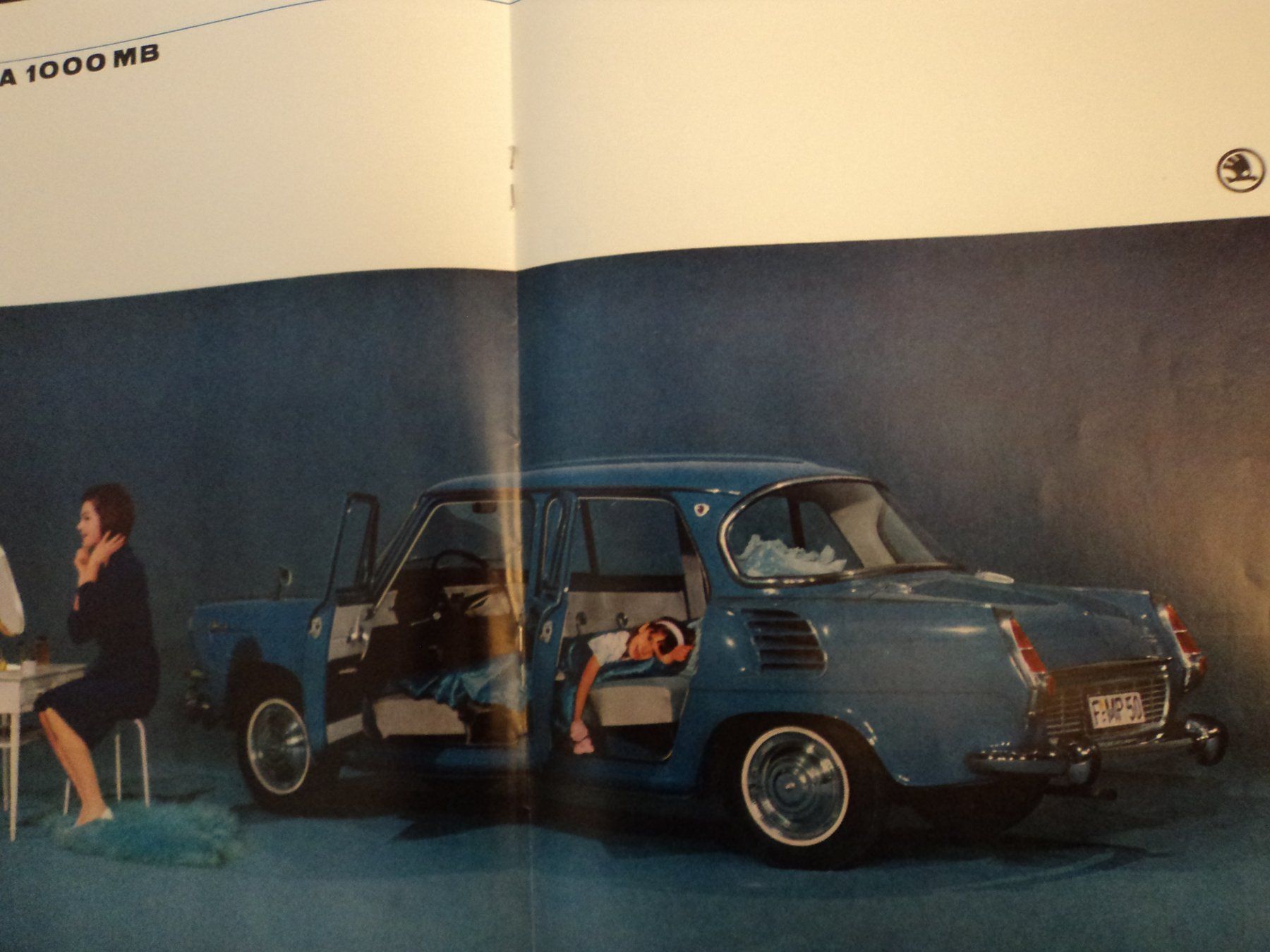 Skoda Documenti: Prospekt Skoda 1000 MB – Usato da Schwarzenburg venduto da modelCARama 3