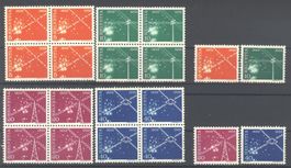 1952, Nachrichtenwesen, Viererblöcke **