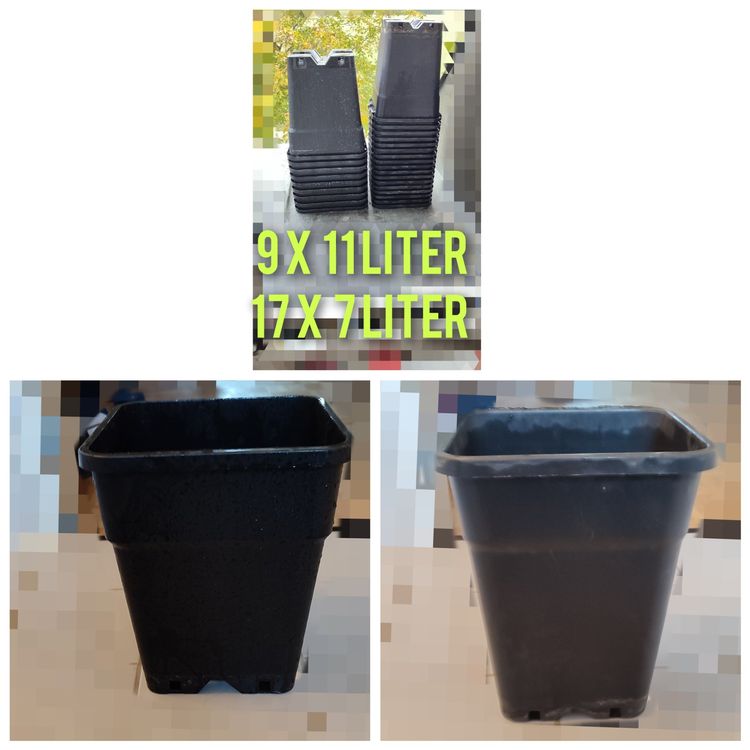 Blumentöpfe aus kunstoff 9x 11 Liter 17x 7Liter wie neu Kaufen auf