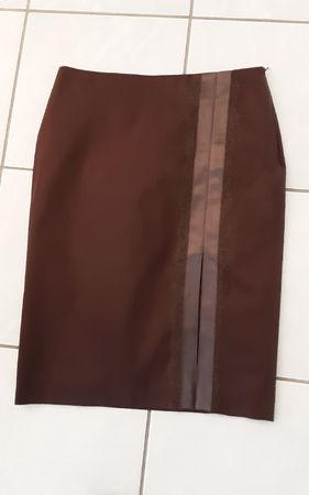 Wolford jupe S, coton 97%, marron,  excellent état, doublée