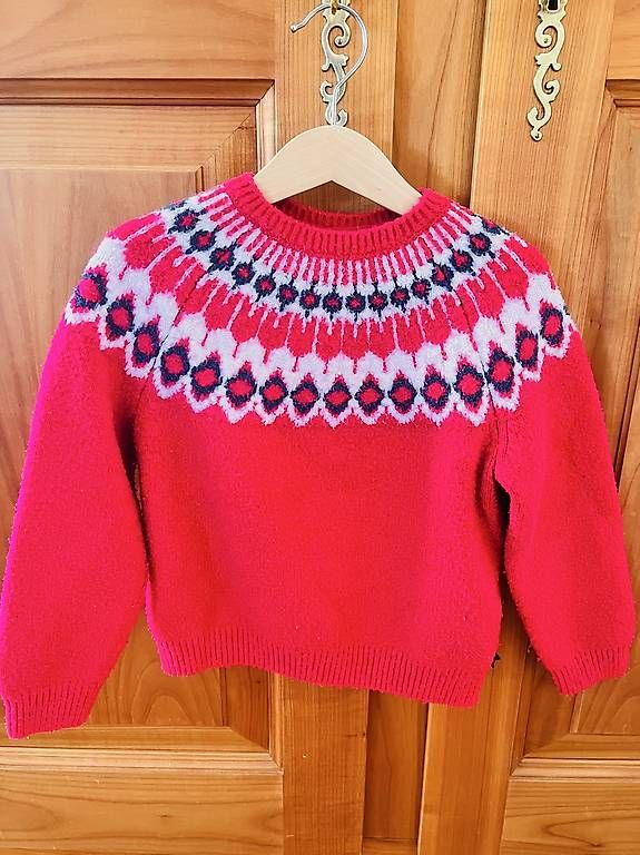 Pulls et sweat-shirts: Kinder-Pullover Gr. 104  Norweger-Muster – D'occasion à Zürich par esp_v7ml 1