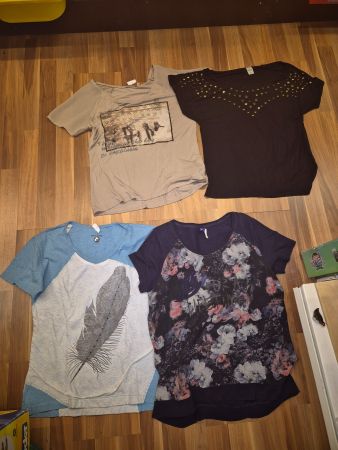 2 T-shirt nach Wahl gr L K5