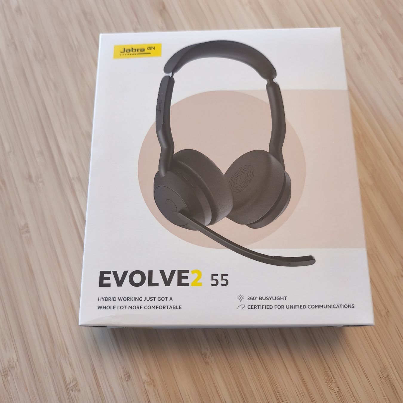 Jabra Cuffie: Jabra Evolve2 55 UC Stereo headset, new – Nuovo (secondo la descrizione) da Basel venduto da jav_ck26
