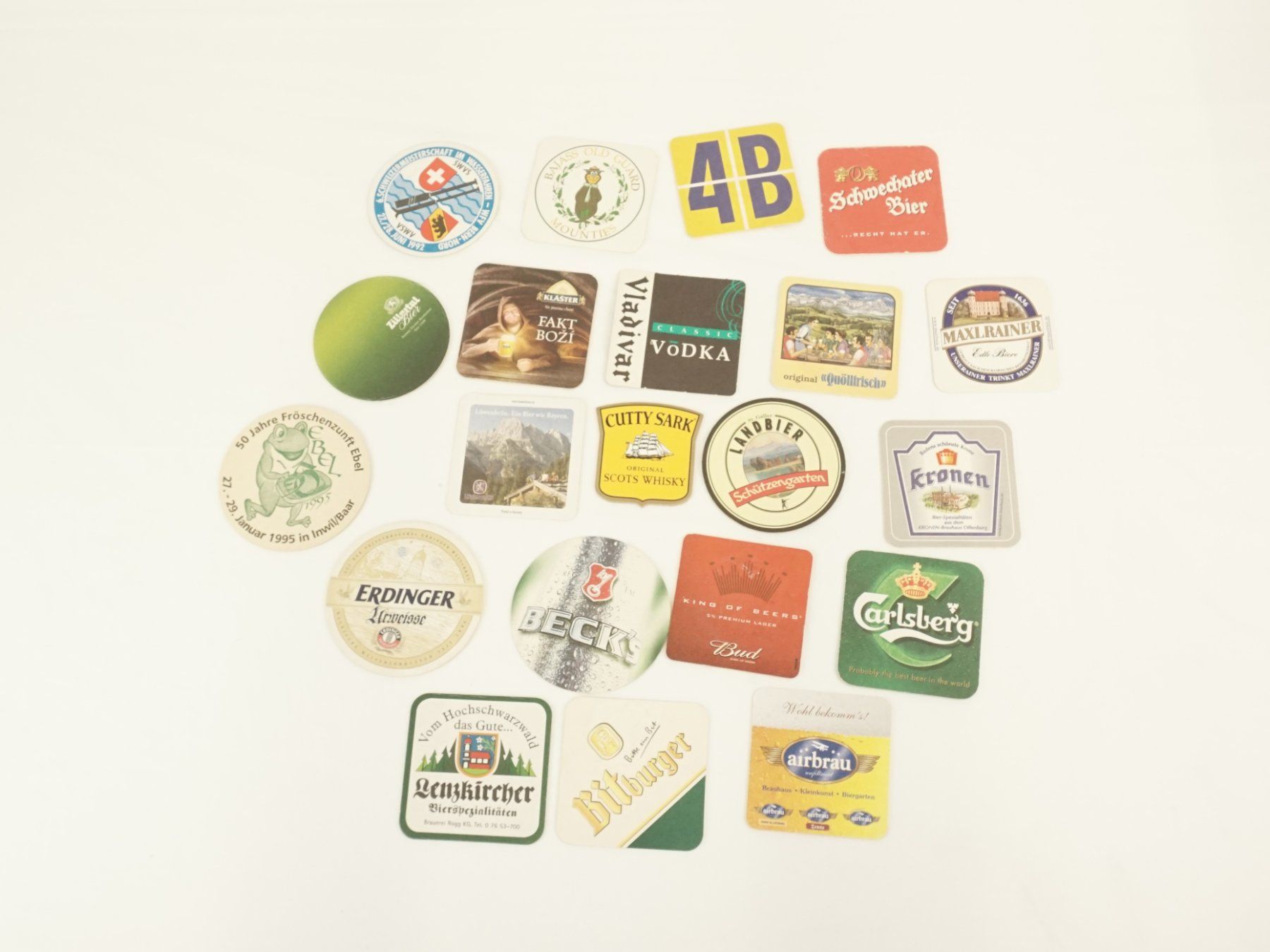 Sottobicchieri: Bierdeckel-Sammlung 123 stk. – Usato da Pratteln venduto da Restwert_Pratteln 3