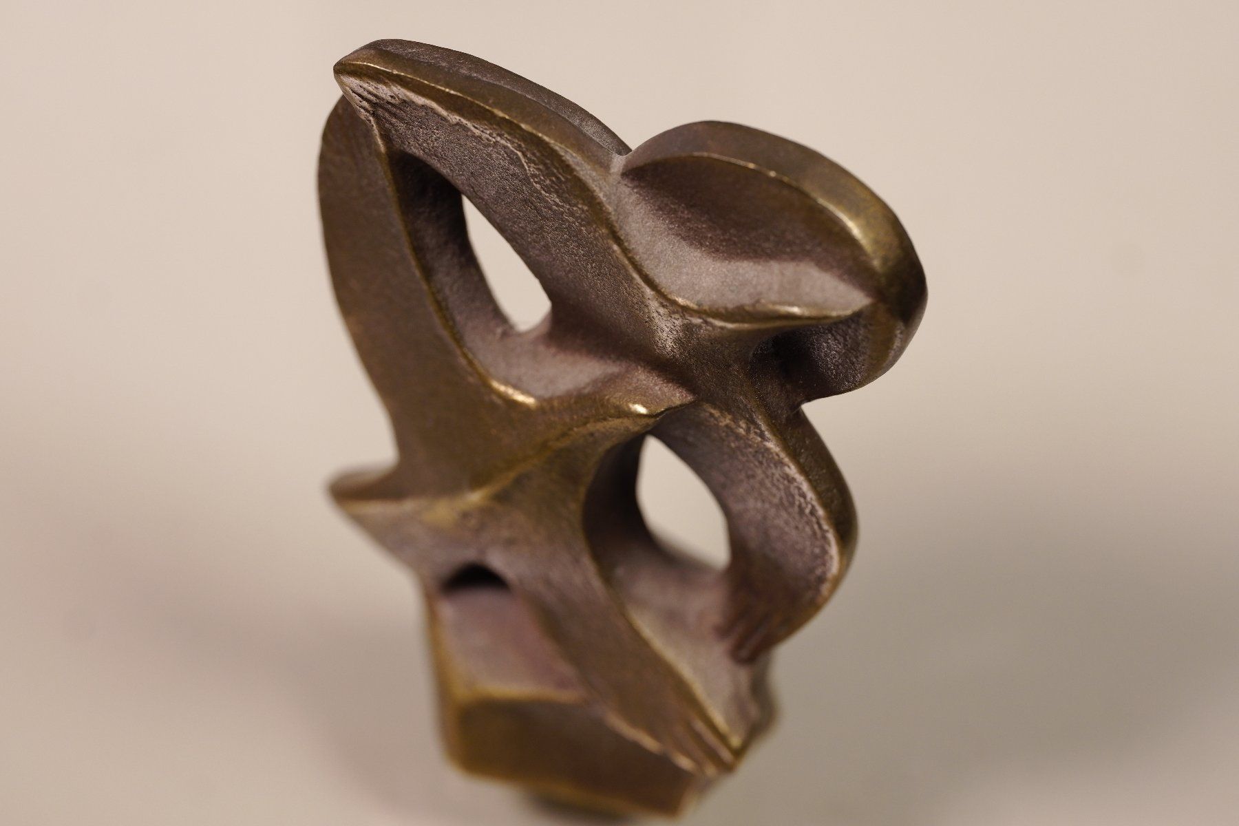 Bag Turgi Figuren: BAG Turgi Messing Figur mit Stempel / Vögel – Gebraucht aus Wikon von digital4you