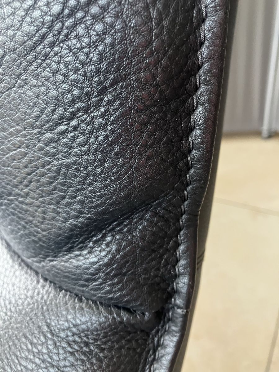 Strässle Poltrone: Strässle Collection Lesesessel Leder schwarz – Usato da Walchwil venduto da ale_h2c5 3