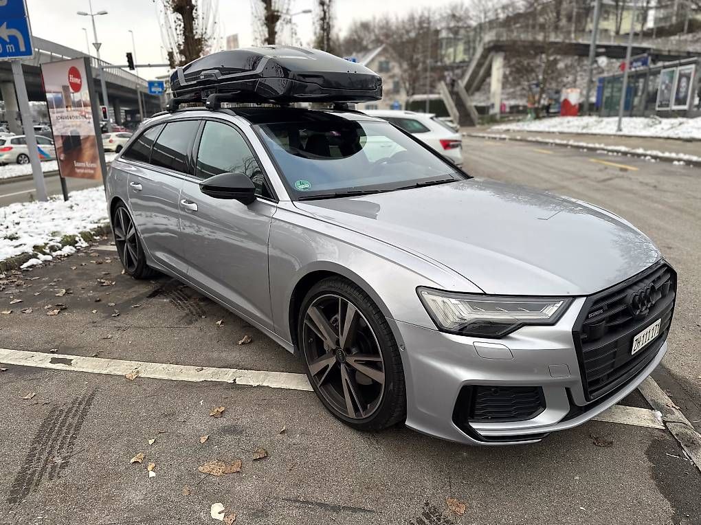 Thule Box da tetto: Thule Dachbox Vector L Black Metallic – Usato da Wettingen venduto da et13nne 1