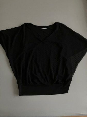 T-Shirt noir  Woman, taille XL - parfait!