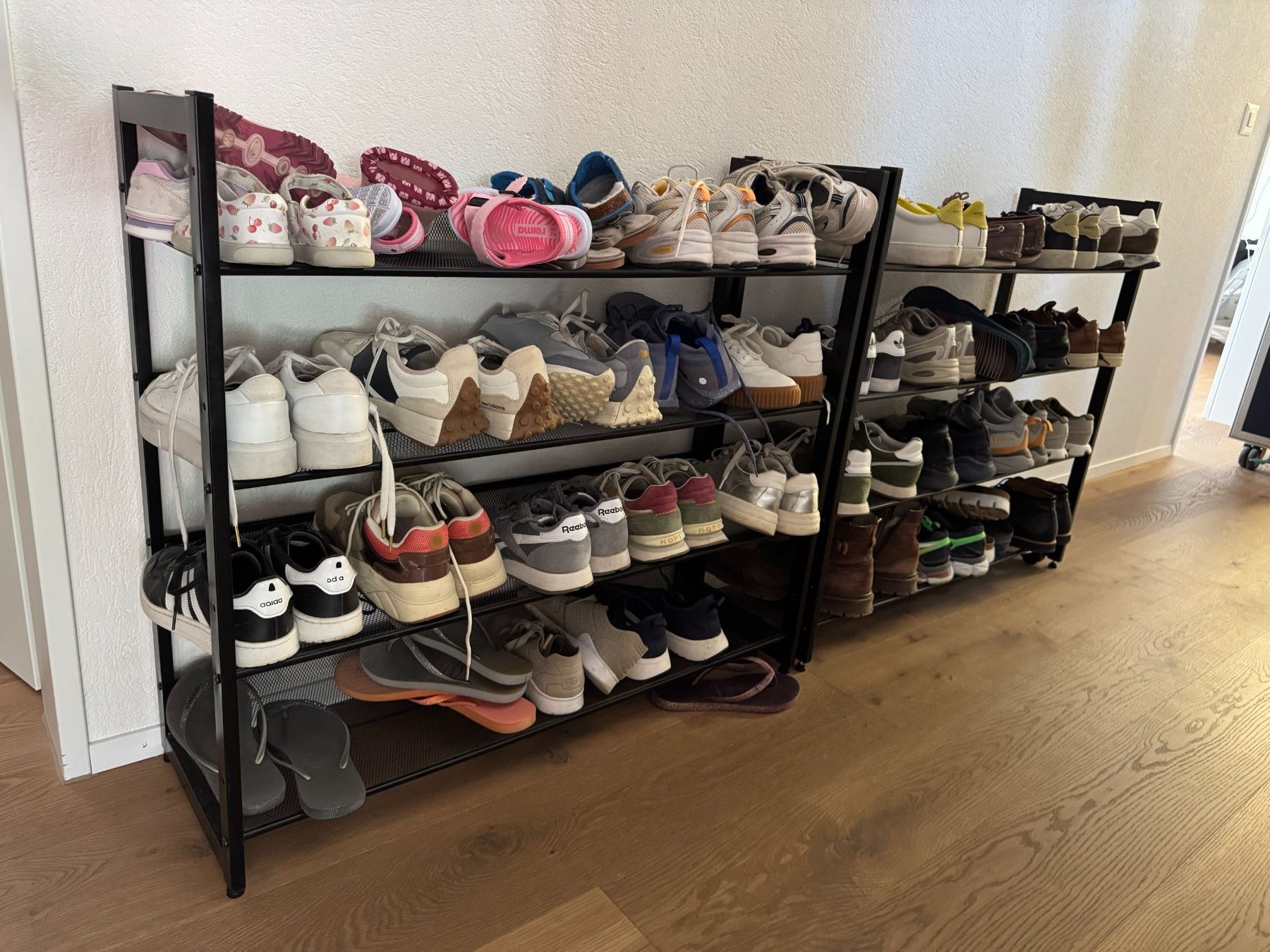 Regale: Schuhregal Schwarz Metall – Gebraucht aus Neerach von kimmyller 1