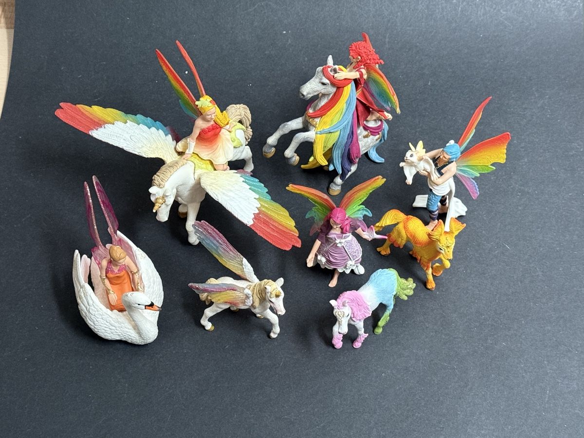 Schleich Statuette: Schleich Bayala Elfen, Einhörner, Fabelwesen, Regenbogen – Usato da Ennetbaden venduto da mapa05