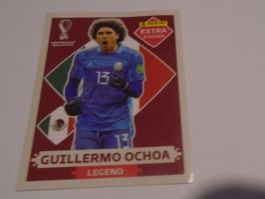 1Panini WM 2022 Sticker Guillermo Ochoa EXTRA STICKER