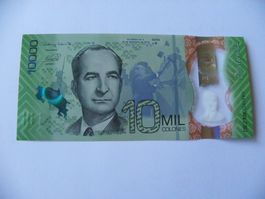 Costa Rica 10000 Colones 2019, P-283, Polymer,  Unc