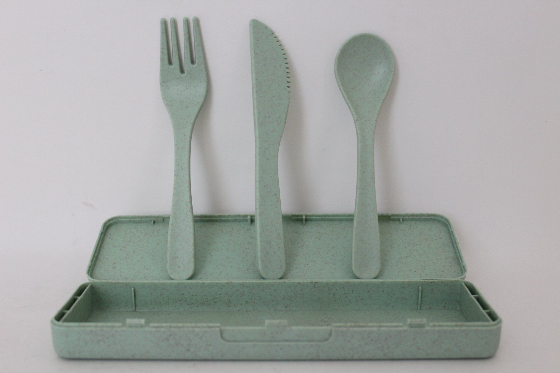 Set di posate: SALOMON Camping Besteck Set 4-teilig – Nuovo e nell'imballaggio originale da Fehraltorf venduto da haefens 1