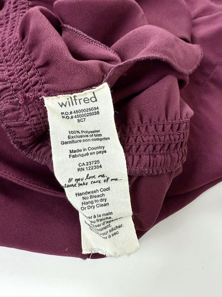 Camicette: Wilfred Damen Bluse, Grösse M, weinrot – Usato da Basel venduto da A-Z-B 3