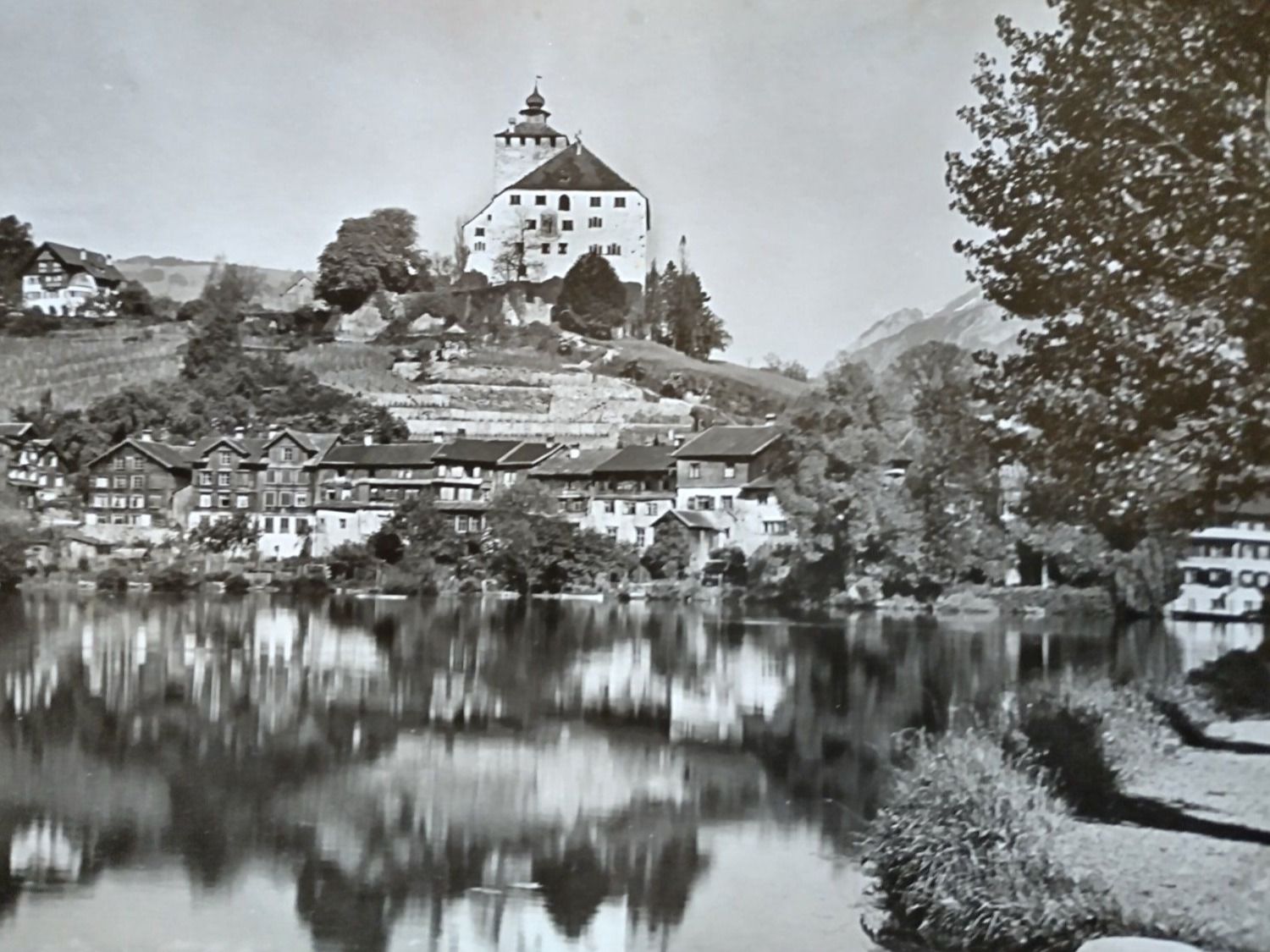 Cartoline postali: Ansichtskarte Buchs - Werdenberg 1943 – Usato da Wildhaus venduto da Hukwildhaus