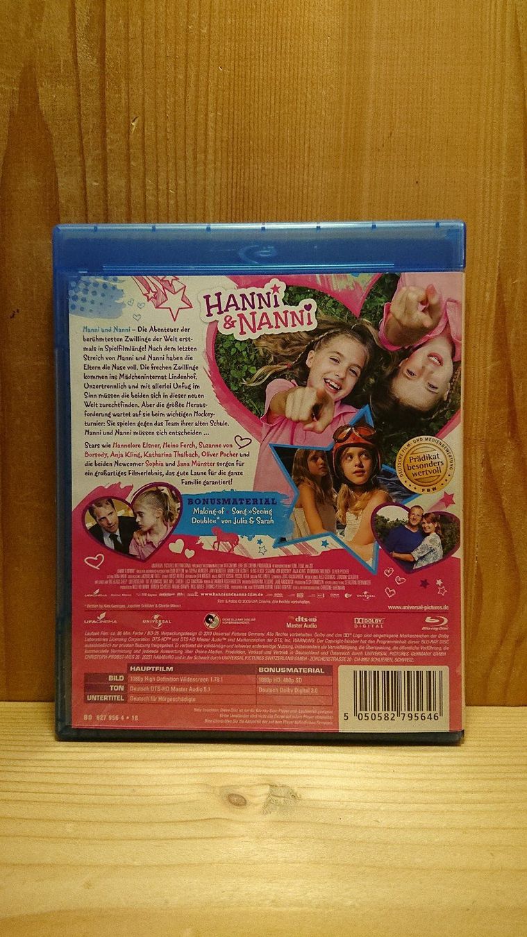 Tutti i DVDs: HANNI UND NANNI Blu-Ray – Usato da Wilderswil venduto da Exebub 1
