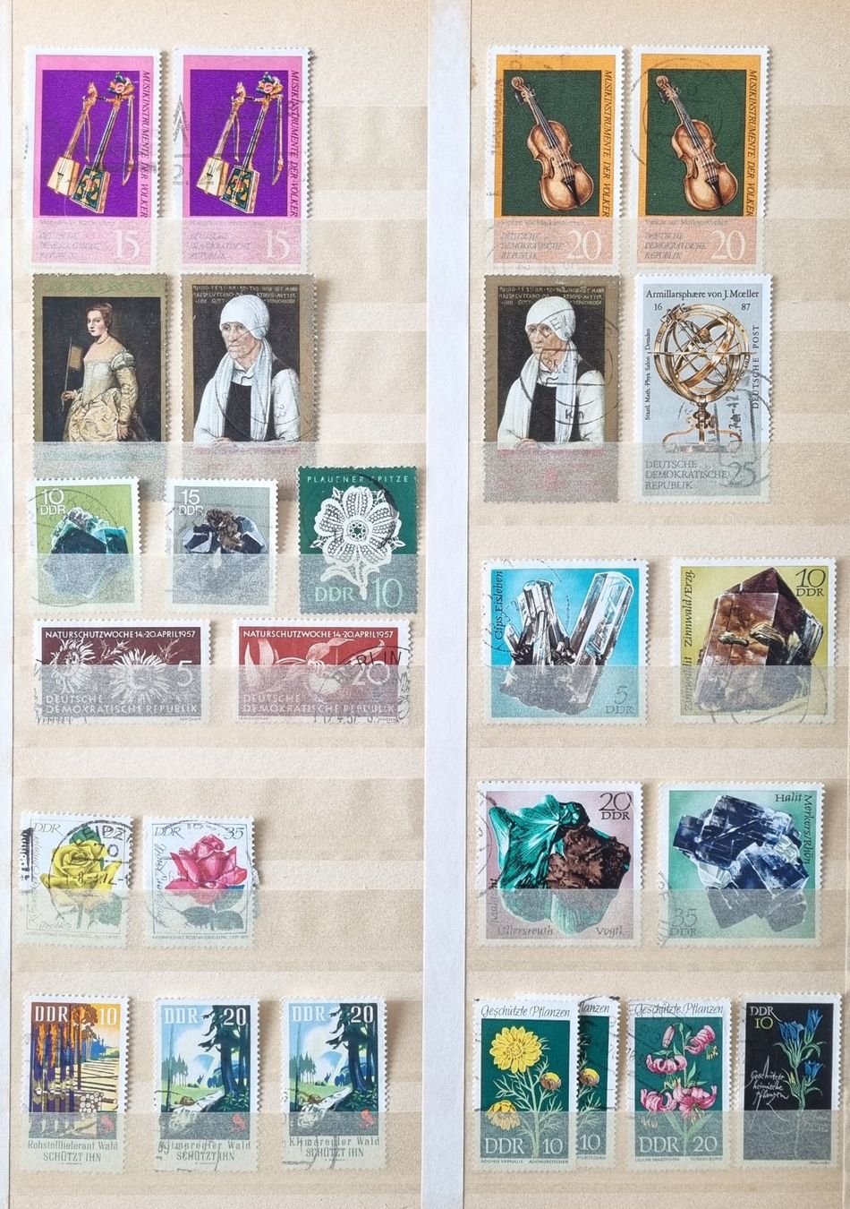 Tutti i francobolli: DDR Briefmarken Sammlung im Album – Usato da Thun venduto da yvonne.95 5