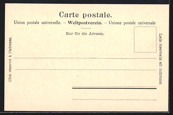 Cartoline postali: Davos, Ort gegen das Seehorn mit kath. K – Usato da Berlin venduto da bartko-reher 1