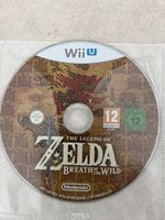 Zelda Breath of the Wild Wii U Disc ohne Hülle gebraucht
