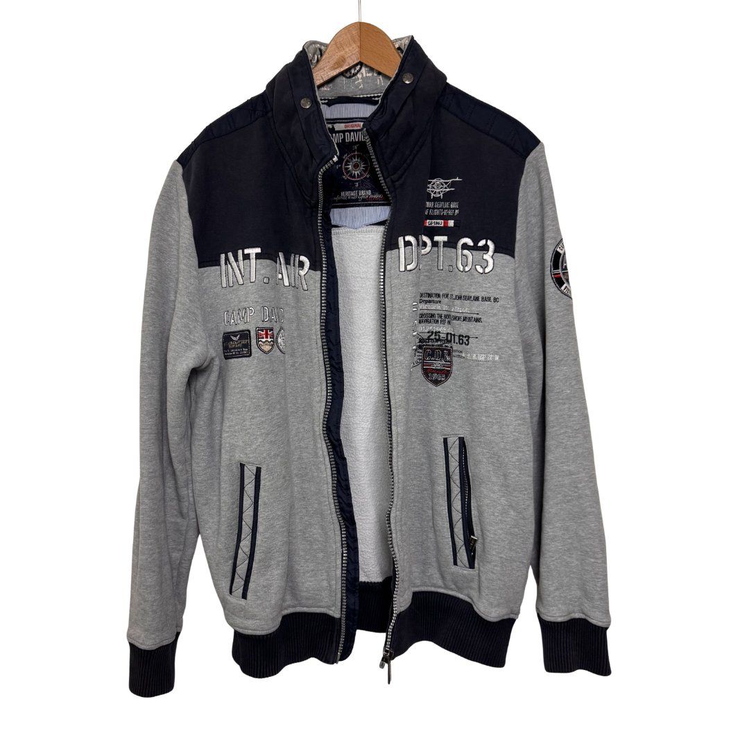 Camp David Vestes: Camp David Jacke Grau/Blau Gr. L – D'occasion à Porrentruy par MadameResell 2