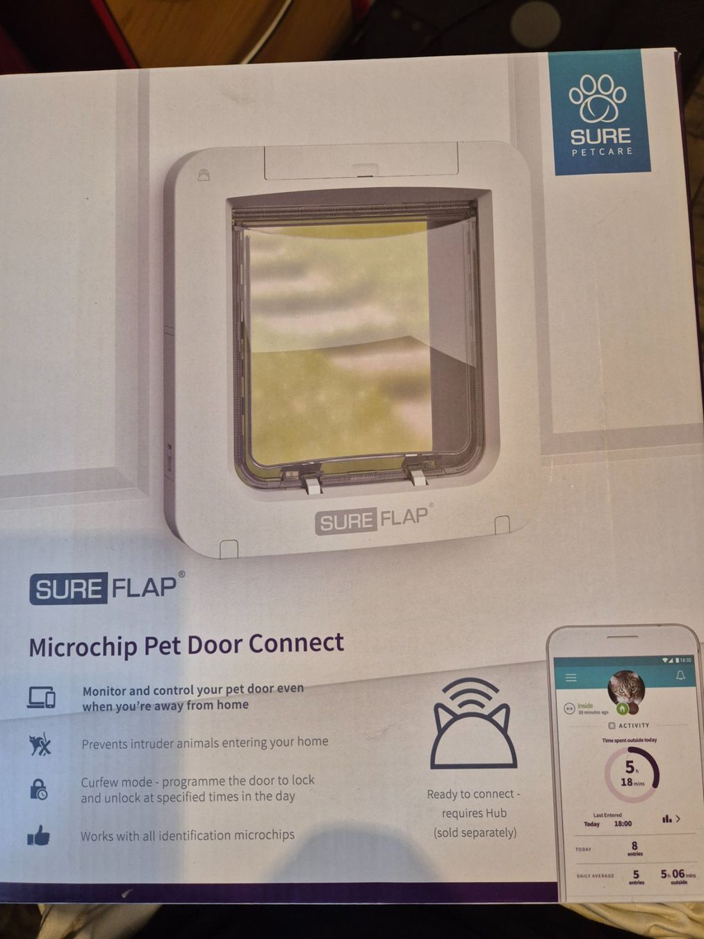 Gattaiole: SureFlap Microchip Pet Door Connect Katzenklappe – Nuovo e nell'imballaggio originale da Unterägeri venduto da mar_6mls 3