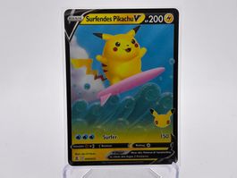 Celebrations - Surfendes Pikachu V  (CEL 8) - DE