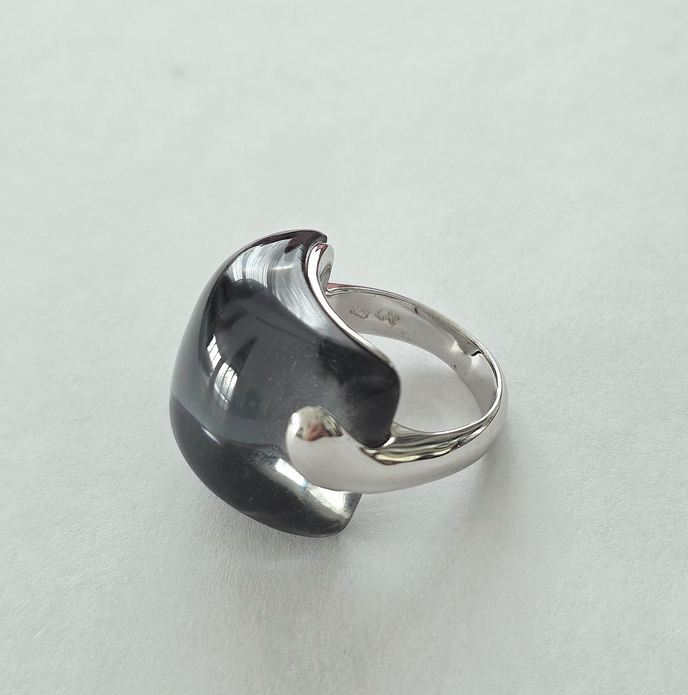 Anelli: Moderner Silber Ring 925 mit Bergkristall  - Neu – Nuovo e nell'imballaggio originale da Uetikon am See venduto da Coralreef 4