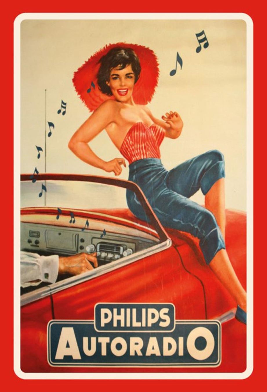 Philips Insegne: Blechschild-PHILIPS AUTORADIO – Nuovo e nell'imballaggio originale da Rupperswil venduto da big-one-sale