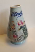 Famille Rose Vase China 19 Jhd