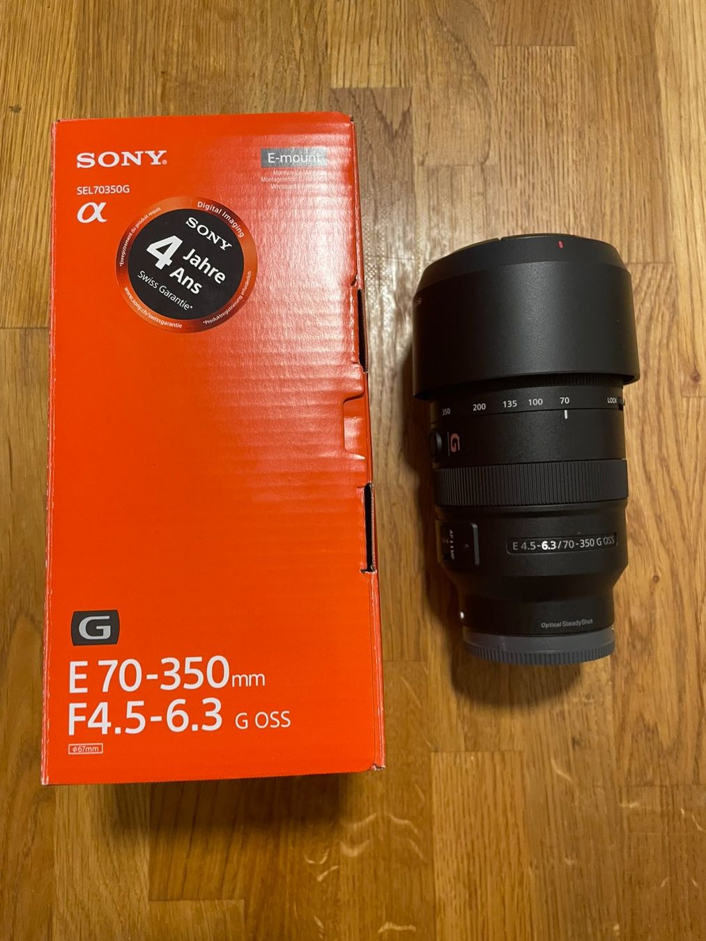 Sony Obiettivi: Sony E 70-350mm f/4.5-6.3 G OSS – Nuovo (secondo la descrizione) da Raron venduto da bre_c9fh