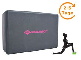 Yoga Block, 200 g, grau/pink