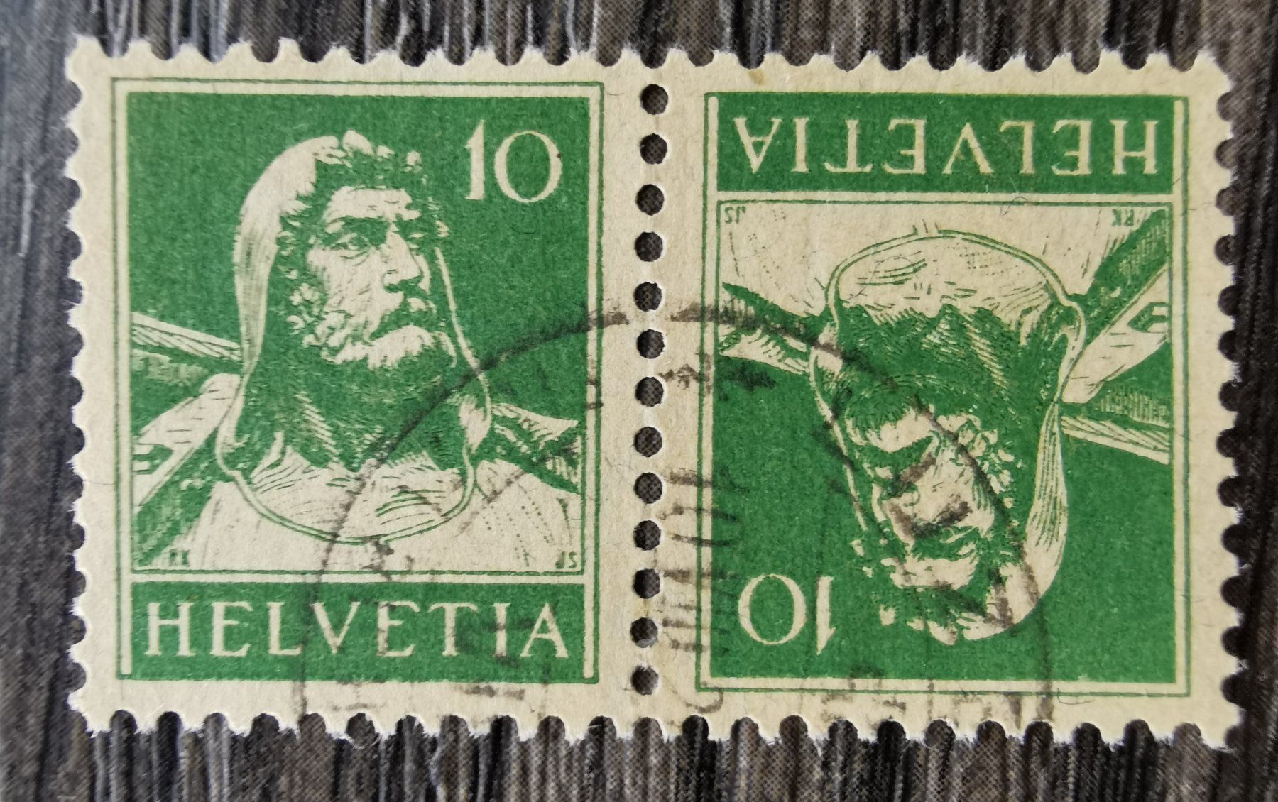 Tutti i francobolli: TR106 Timbre Suisse Oblitere 19xx – Usato da Cousset venduto da Patrick_Collections