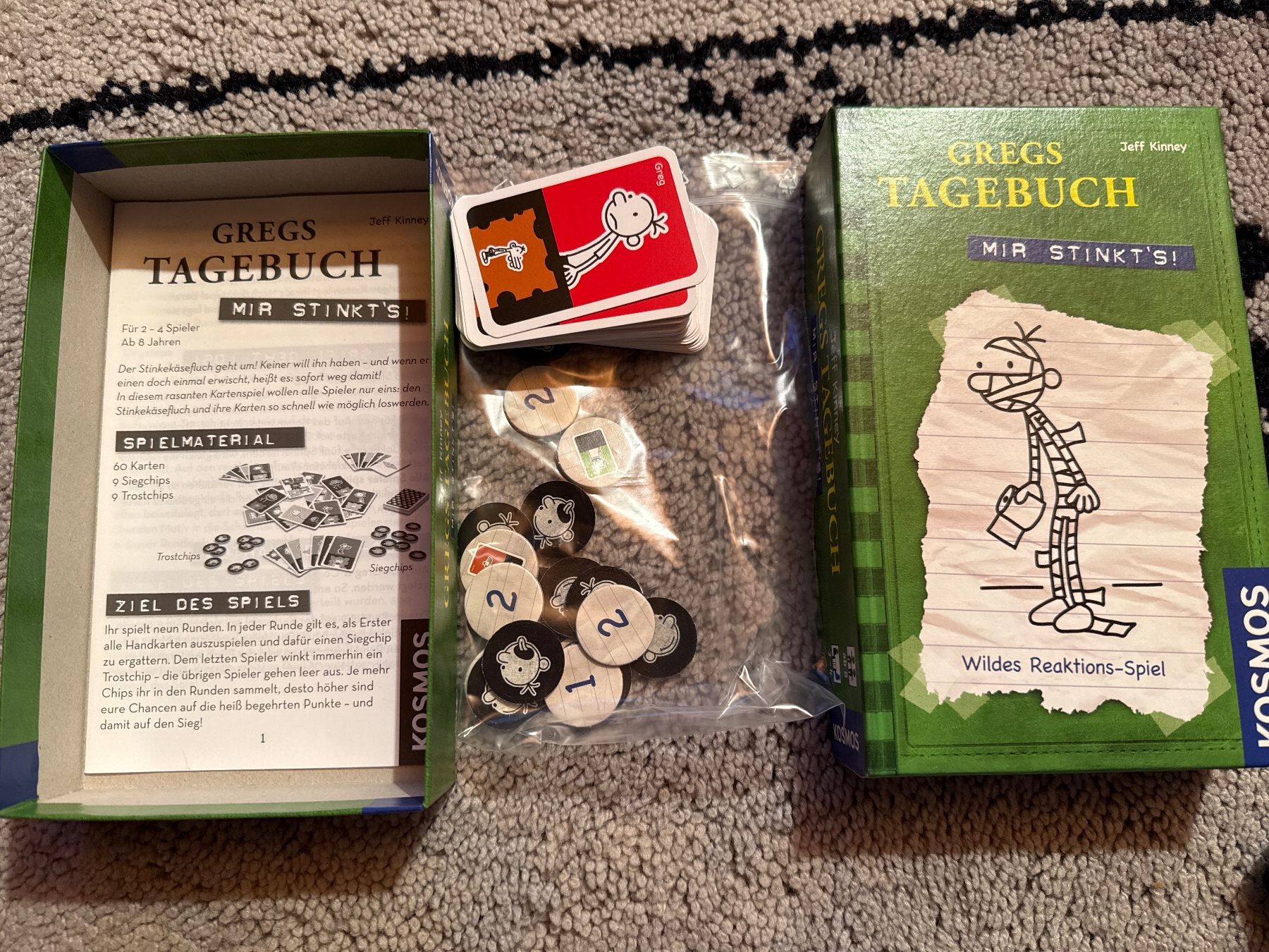 Kosmos Giochi: Spiel Gregs Tagebuch Mir stinkts! – Nuovo (secondo la descrizione) da Andelfingen venduto da Judy0007 2