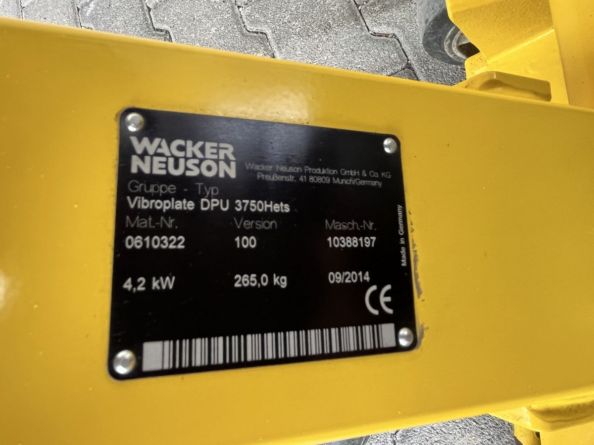 Wacker Neuson Tutte le macchine: Vibroplate – Usato da oberwil-lieli venduto da dolomit01 3