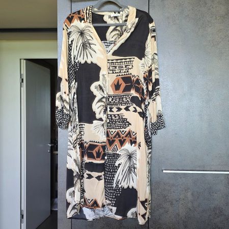 🐸 SANI BLU BLUSENKLEID 44 LANGBLUSE KLEID