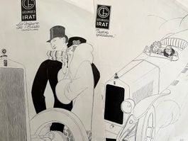 Georges Irat Cars - 3 alte Werbungen / Publicités 1924