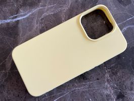 Zitronengelbe IPhone 13 Pro Hülle