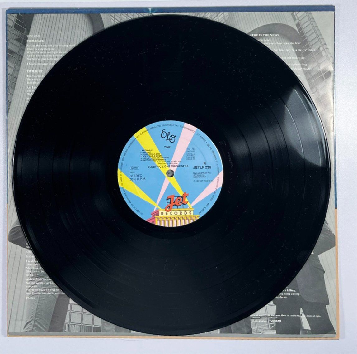 Vinyles: LP: ELECTRIC LIGHT ORCHESTRA - Time (1981) – D'occasion à Frenkendorf par Yard-Sale-2000 4