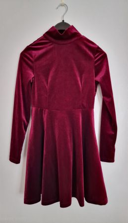 Samt Kleid Gr. S