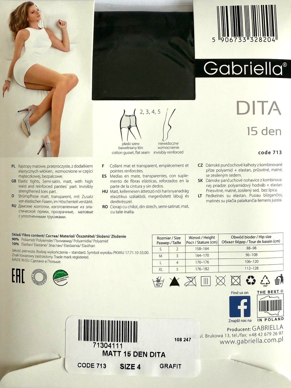 Calze & Collant: Strumpfhose Gabriella Dita – Nuovo e nell'imballaggio originale da Menziken venduto da ABA60 1