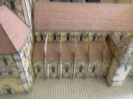 Maquette en carton cathédrale Lausanne ⛪️ 🇨🇭