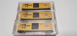 Micro-Trains 25502 MP Boxcar, 50 Foot, 3er Set OVP (5264)