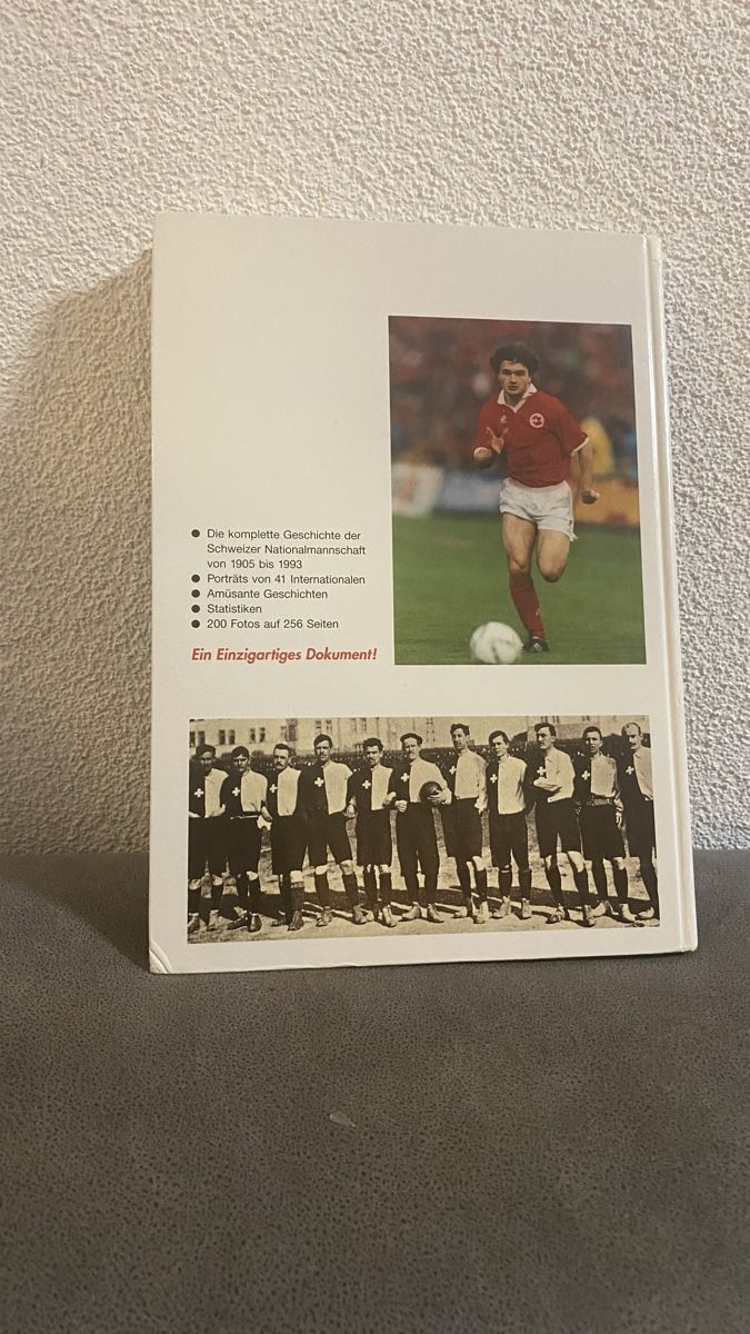 Libri: Die Nationalmannschaft 1905 bis 1993  Buch – Usato da Zürich venduto da Timi80 1